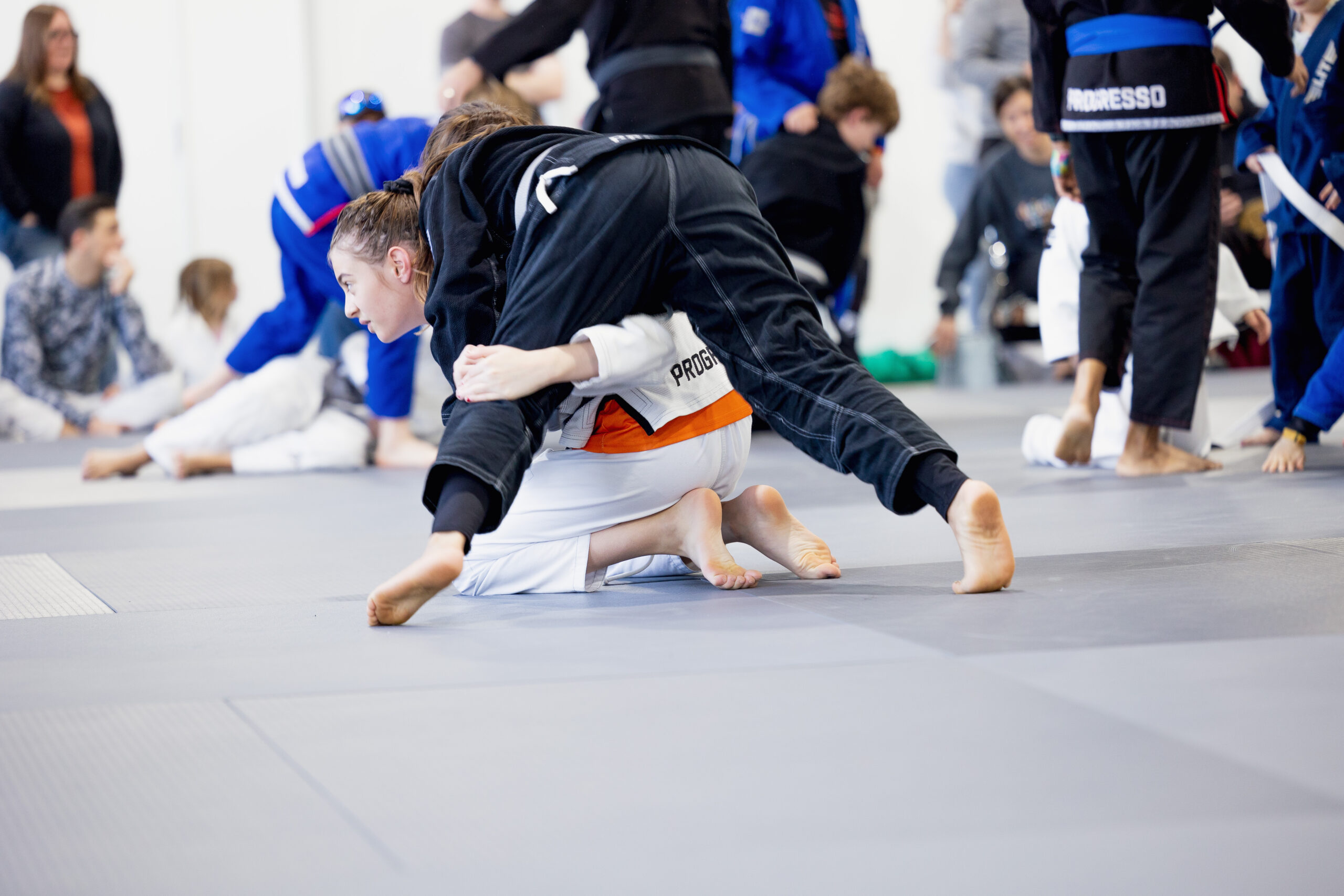 Training Jiu-Jitsu self defense